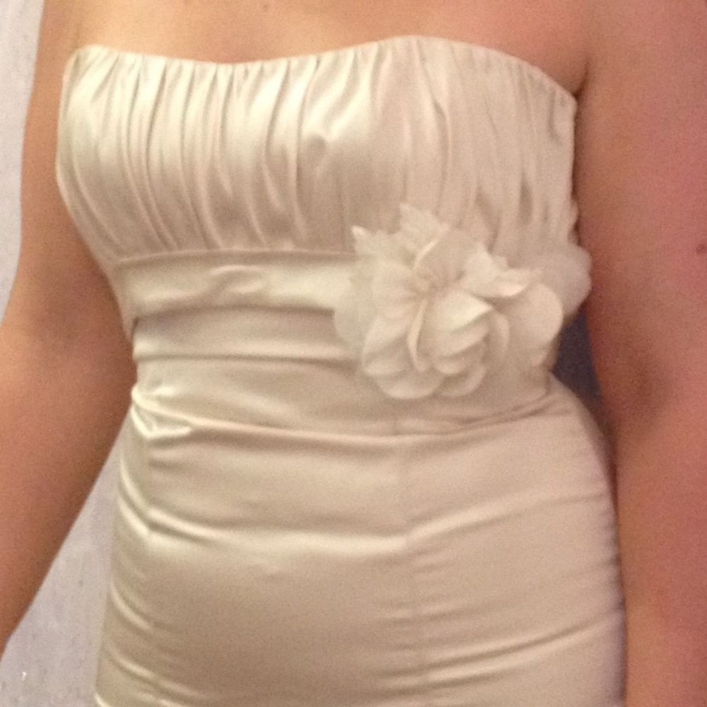Paloma Blanca Silk Wedding Gown * sale-final price - Picture 2 of 8